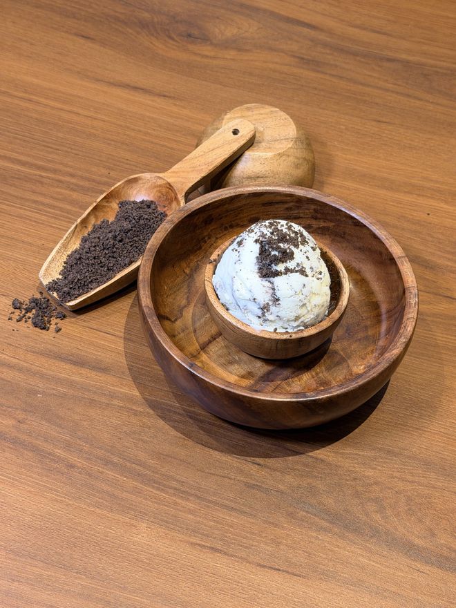 A scoop of Scoopful ice cream
