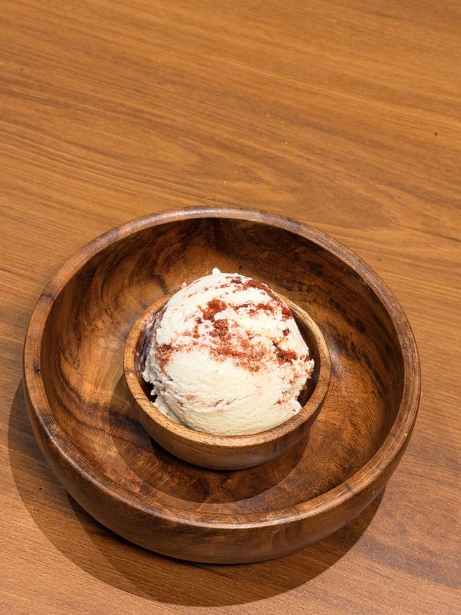 A scoop of Scoopful ice cream