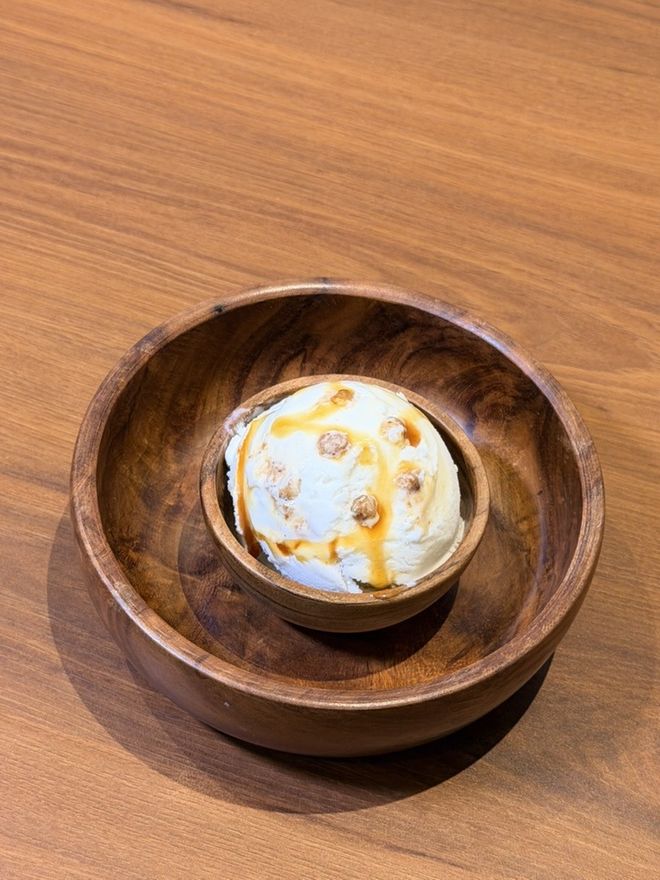 A scoop of Scoopful ice cream