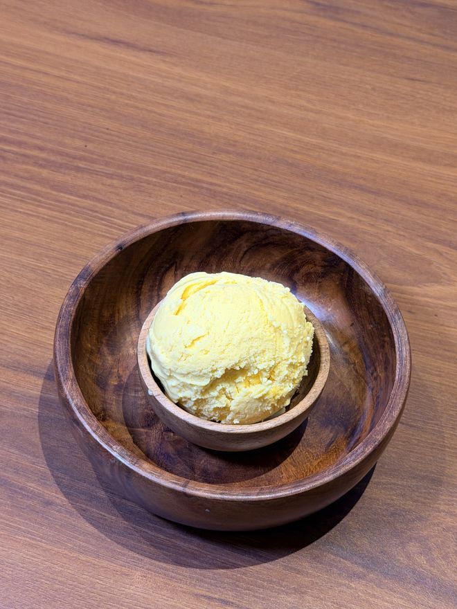 A scoop of Scoopful ice cream