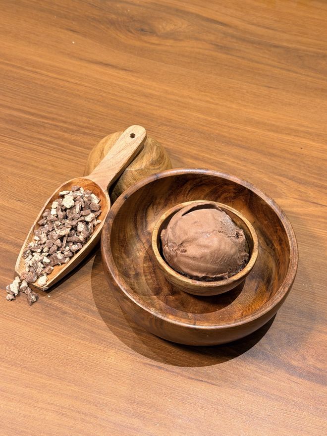 A scoop of Scoopful ice cream
