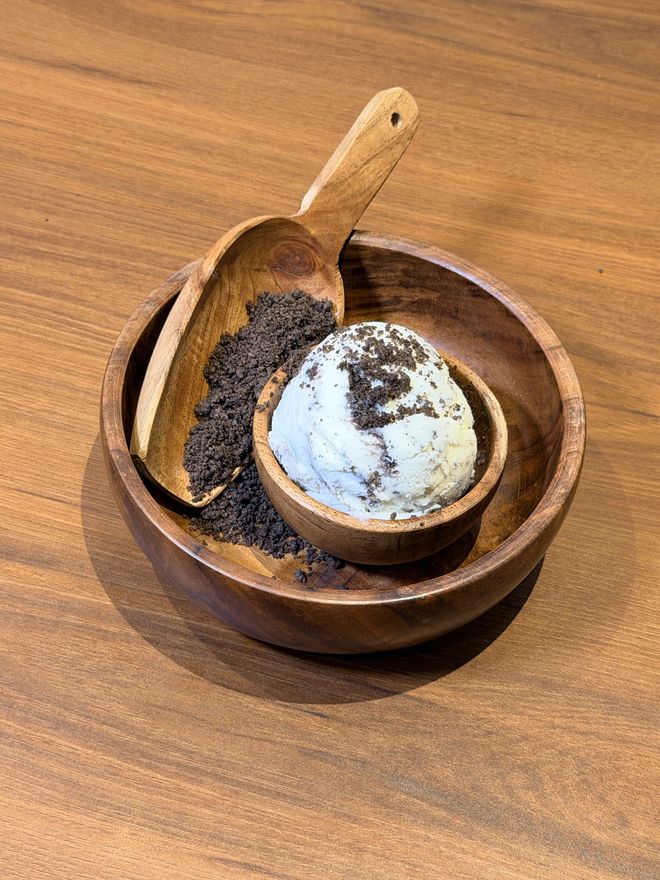 A scoop of Scoopful ice cream