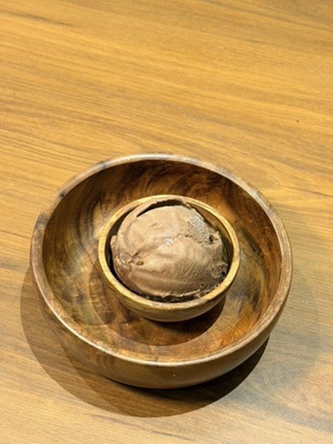 A scoop of Scoopful ice cream