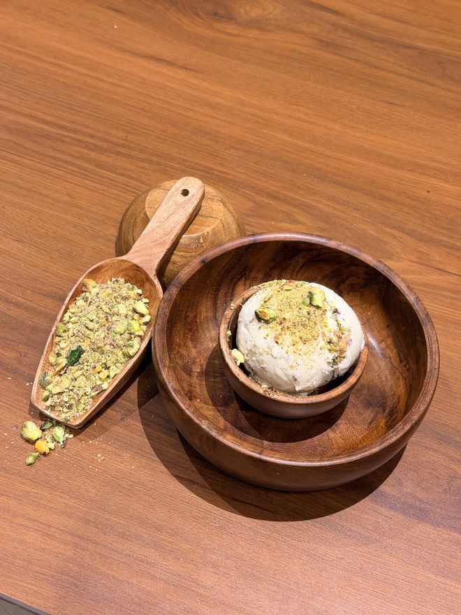 A scoop of Scoopful ice cream