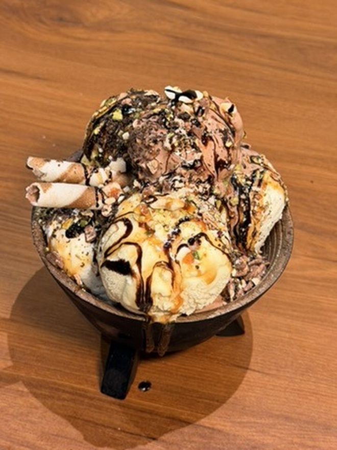 A Scoopful sundae
