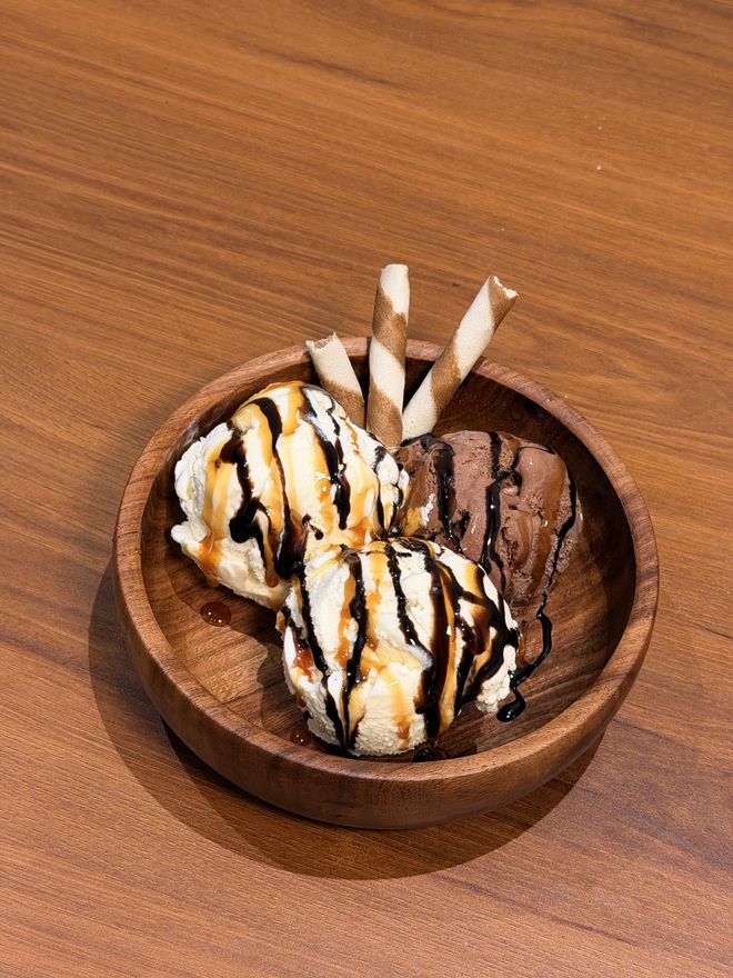 A Scoopful sundae