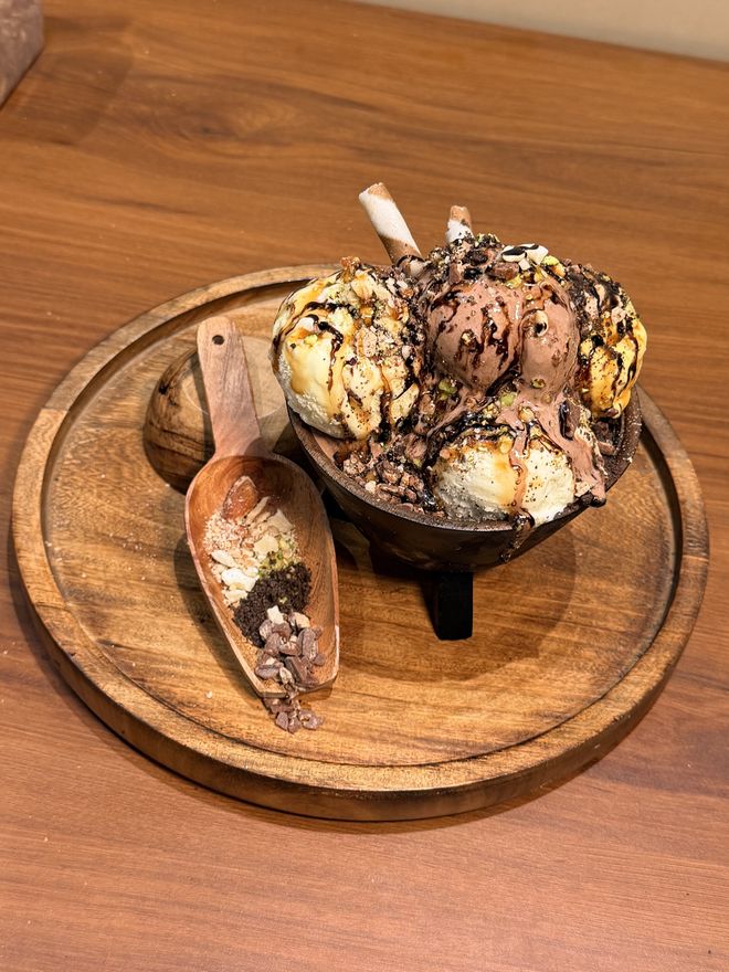 A Scoopful sundae