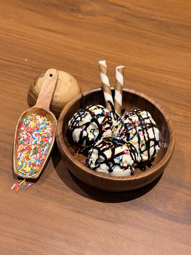 A Scoopful sundae